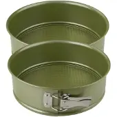 Zenker Set van 2 springvormen met scharnier 24 cm Green Vision