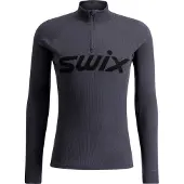 Swix RaceX Merino Half Zip/Pantalonset, heren, donkergrijs
