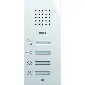 Gira Woonstation 125001, AP-systeem 55, crèmekleurig (125001)