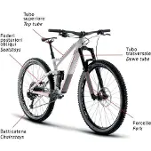 Mvtek Scudo 70 X 5 Cm Pre-cut E-bikes Framebescherming Zilver