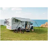 Fiamma F45L Polair witte voortent 550 blauw