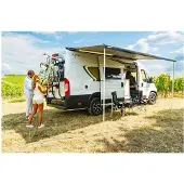 Fiamma dakluifel F80S wit 425 cm grijs - Cassetteluifels