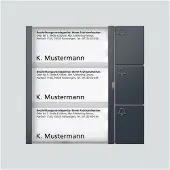 Siedle 210004909-00 Functiemodule voor Accessoires voor deurintercom Kabelgebonden Antraciet