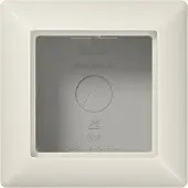 JUNG JG A 500 AP afdekplaat met frame AS581AW, wit, 1-voudig