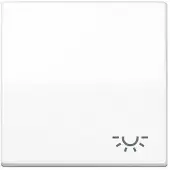 JUNG AS591LWW Knop Inzetstuk 1-voudig Alpine-wit