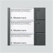 Siedle 200038793-00 Functiemodule voor Accessoires voor deurintercom Kabelgebonden Grijs