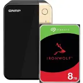 Qnap TS-264-8G, Seagate Ironwolf 8TB