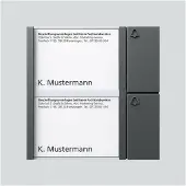 Siedle 200038757-00 Functiemodule voor Accessoires voor deurintercom Grijs