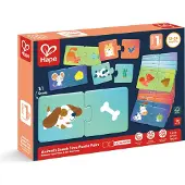 Hape dieren puzzel educatief speelgoed - Animal's Snack Time.