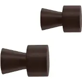 OYOY Pin haak 2-pack Bruin