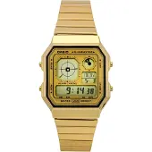 Casio Heren-/Dameshorloge, goudkleurig, model -A130WEG-9AEF