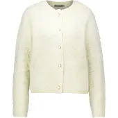 Geisha Cardigan Hairy Off-white Maat: XL | Cardigans Outlet | Dames | Wit