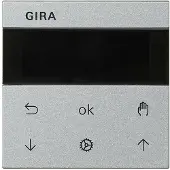 Gira Timer, Bedieningshulpstuk alu 536626
