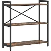 vidaXL Boekenplank 80 x 30 x 85 cm Bewerkt hout Rook Eiken