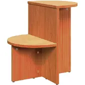 vidaXL Salontafel Wasbruin 50 x 40 x 50 cm Massief grenenhout