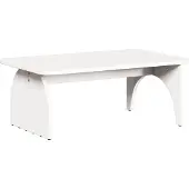 vidaXL Salontafel Wit 80 x 50 x 31 cm Massief grenenhout