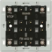 JUNG FM 4002 M, Mechanisch, 3 V, Zwart, Wit