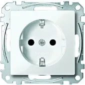 Merten Schneider Electric wandcontactdoos inbouw RA KV Glanzend wit