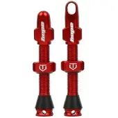 Hope Red Tubeless Valve Pair