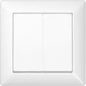 JUNG AS500 Schakelelement/Centrale Plaat - AS590-5WW - E32Q3