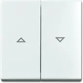 ABB Busch-Jaeger Balance SI Bedieningselement/Centrale Plaat Schakelmateriaal - 2CKA001713A0202