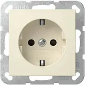Gira stopcontact SCHUKO 445301, type STK, onderdeel van het SH System 55, wit (cws)