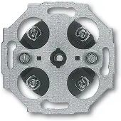 ABB 2CKA001043A0025 Schakelklok Inzetstuk Zwart 1 stuk(s)