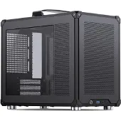 Jonsbo Mini-tower Behuizing, PC-behuizing, Gaming-behuizing Zwart