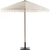 Beliani MURASA - Tuinparasol - Beige - 258 cm - Polyester