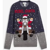 Bonprix Trui met kerstmotief maat 44/46 (S)