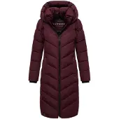 NAVAHOO Wintermantel 'Sahnekatzii XIV' bordeaux
