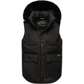 NAVAHOO Bodywarmer 'Zimthäschen XIV' zwart