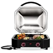 Cozze Grill E300 Elektrisch 2 zones