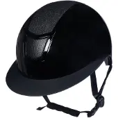 HKM Veiligheidshelm Shiny Diamond zwart maat M (56-59 cm)
