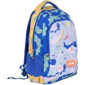 Milan Odyssey Special Series 2 Zip School Backpack 21l Blauw Kinderen