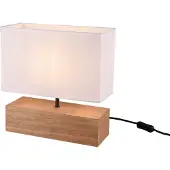 TRIO Landelijke schemerlamp Woody