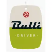 Brisa VW Bus luchtverfrisser “Bulli Driver” opschrift Volkswagen gelicentieerd voor auto/motor en thuis (Groene appel)