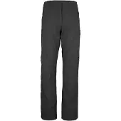 Stoic - Women's MountainWool AsplidenSt. III Ski Pants - Skibroek S, zwart/grijs