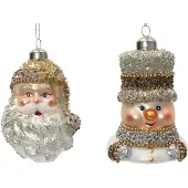 Décoris Notenkraker gls L9b5h11 cm goud/zilver a3