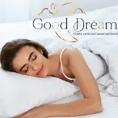 Good Dream Dvipusis putplasčio čiužinys su užvalkalu 100x200x14