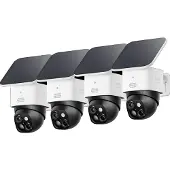 Eufy Security S340 SoloCam - 360° buitencamera 4 PACK- Bundel voordeel