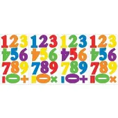 RoomMates muurstickers multicolor cijfers vinyl 48 stuks