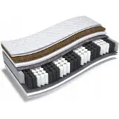 FDM Matras 90x200 pocketvering met kokos en schuim - TORONTO