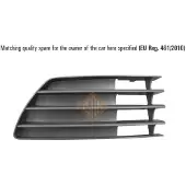 ISAM 2314716 Ventilatiegrille, bumper