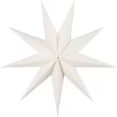 Globen Lighting Stella Bouclé 75 kerstster Wit