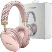 GUESS G-Cube Bluetooth Stereo Over-Ear Koptelefoon - Roze