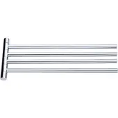 Nimco Bormo - 4-lids handdoekhouder, draaibaar, chroom BR 11096-4-26