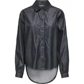ONLY Blouse 'ONLLINA' black denim