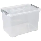Curver opbergbox met wielen 65L - handige kunststof opberger multicolor.
