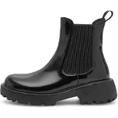 Woden Chelsea boots 'Aya Patent' zwart